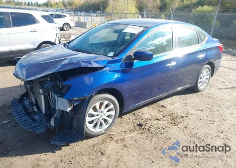 2019 Nissan Sentra Sv из США, поврежденный, VIN 3N1AB7AP3KY364332